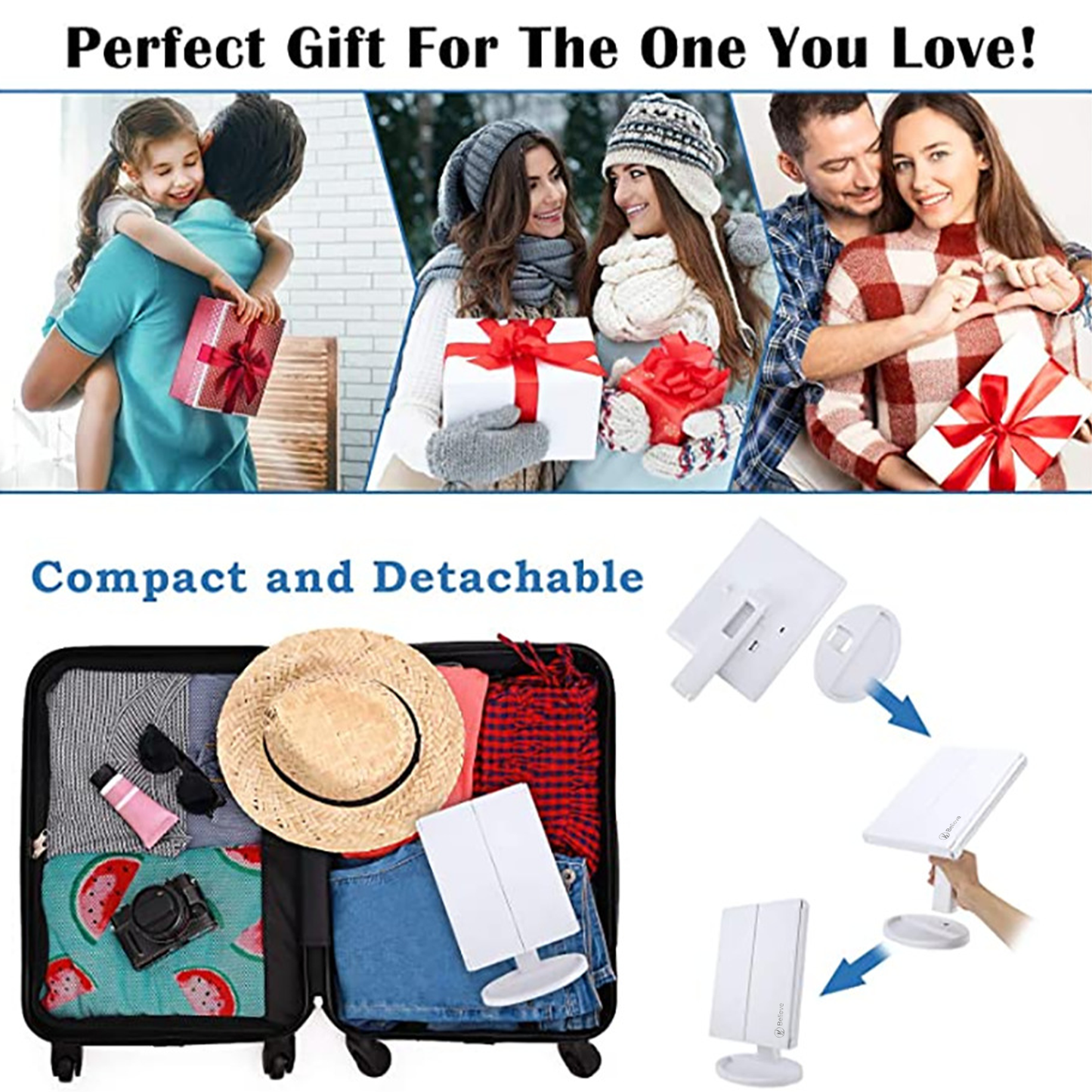 Professional Makeup Mirror with Lights