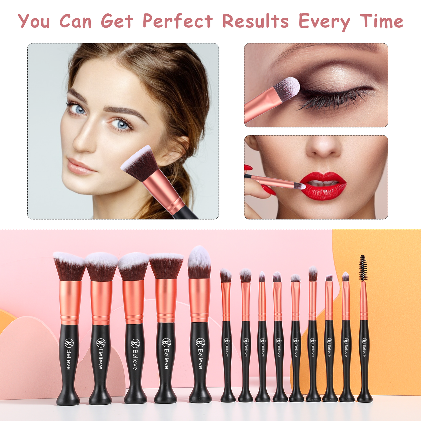 Standing Design -Makeup brush set