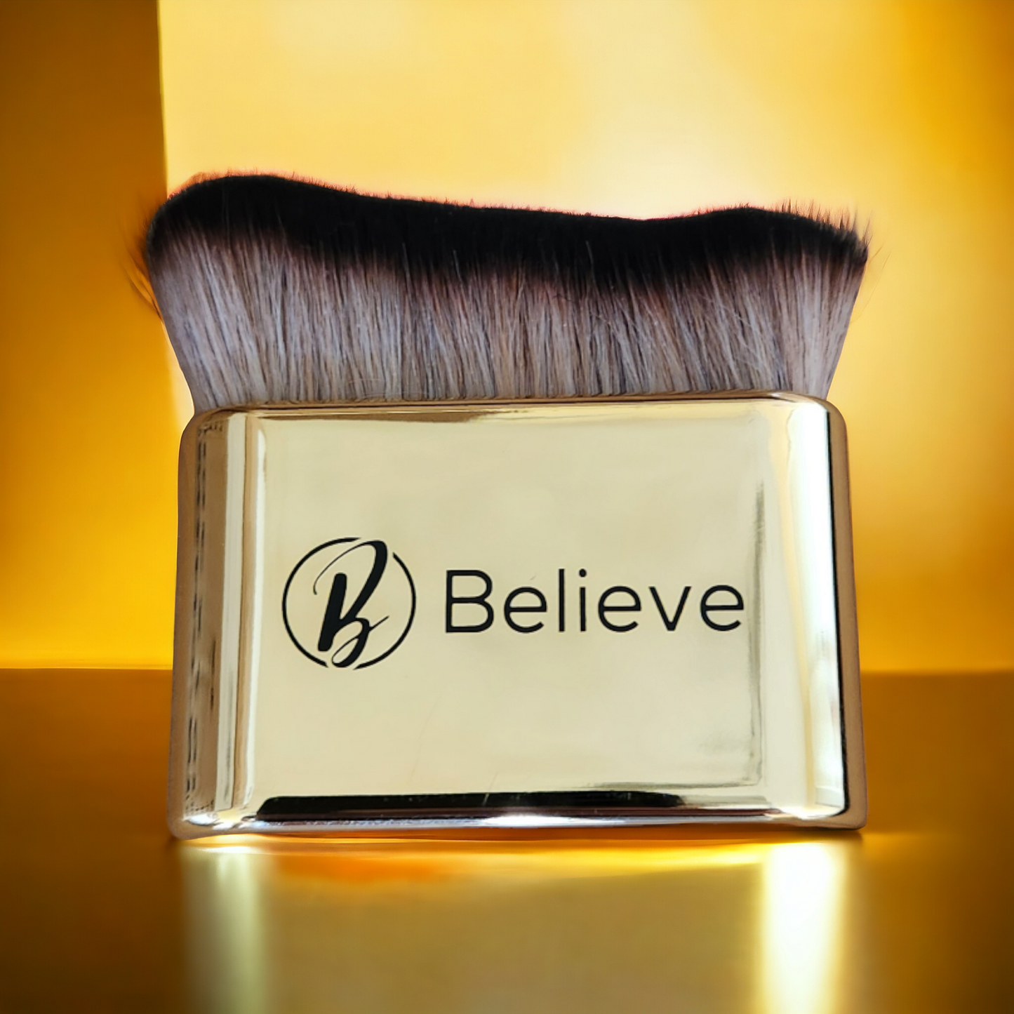 Rose Gold and Pure Gold Big Self-Tanning Blend Brush